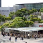 Vue terrasse couverte Bistro de l'Arche parvis de la Défense Puteaux 92800 par Rethink
