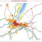 Plan situation territoire PACA Genève Eaux Vives Annemasse axe RER transfrontalier par Rethink