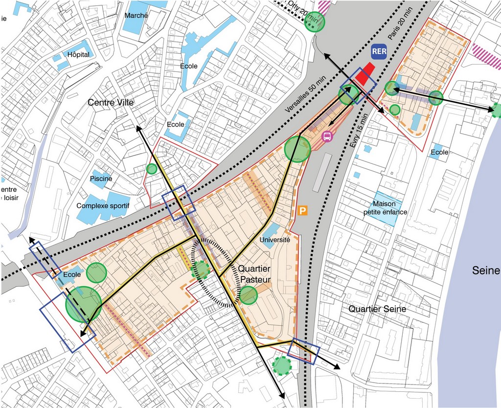 Quartier Pasteur Juvisy-sur-Orge (FR) CALPE @ RETHINK