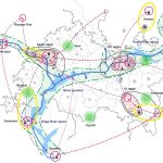 Schéma développement spatial République Tatarstan Russie réseaux mobilités agglomérations par Rethink