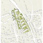 Plan maquette quartier Litzelstetten Constance nouveau quartier résidentiel par Rethink