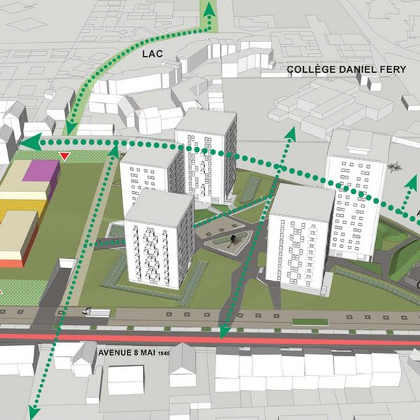 La Hêtraie Limeil-Brévannes (FR) Paris Habitat © RETHINK