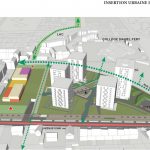 Plan masse école quartier Hêtraie Limeil-Brévannes 94450 Paris Habitat polarité sportive par Rethink