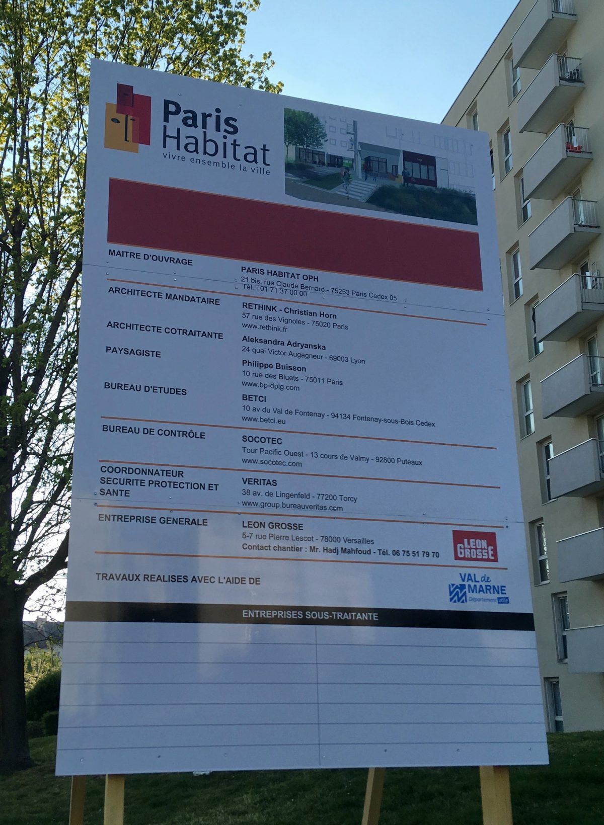 news La Hêtraie Limeil-Brévannes (FR) © RETHINK