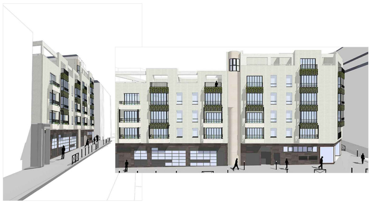 17 rue d'Alleray Paris (FR) Toit et Joie © RETHINK