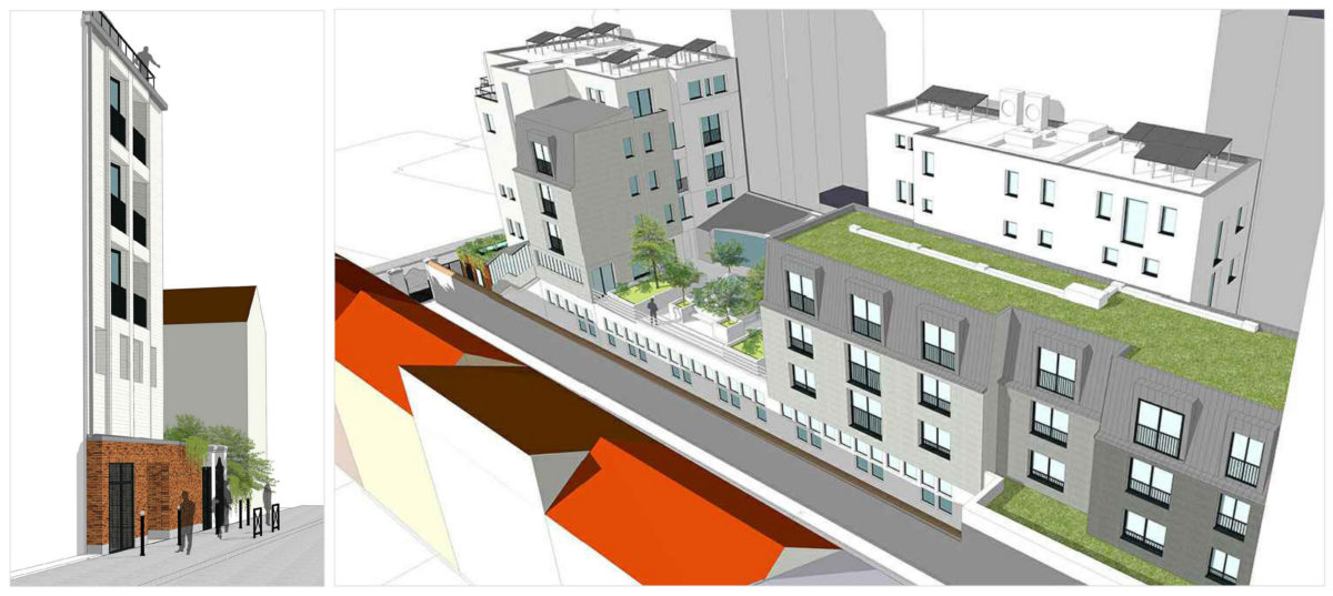 23 rue d'Alleray Paris (FR) Toit et Joie © RETHINK