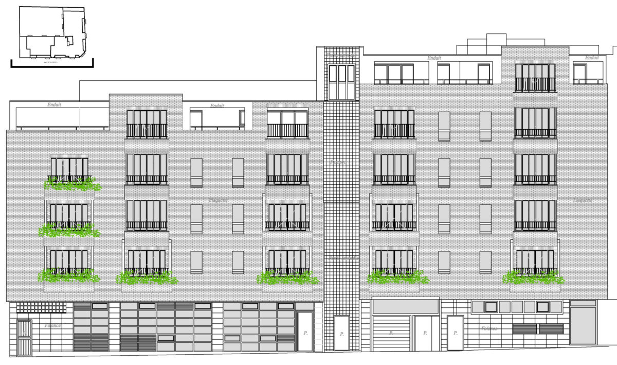 17 rue d'Alleray Paris (FR) Toit et Joie © RETHINK