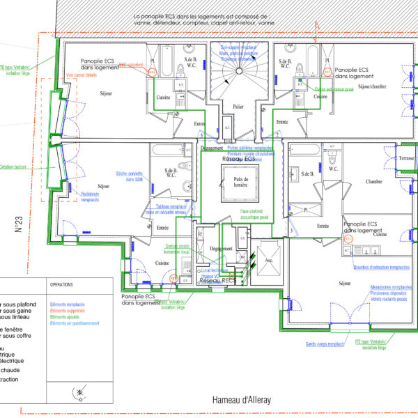 23 rue d'Alleray Paris (FR) Toit et Joie © RETHINK