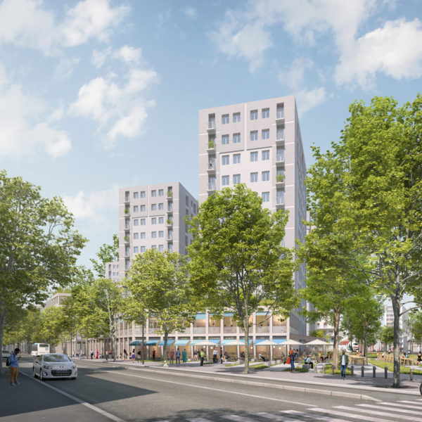 Fusains Aubervilliers (FR) RIVP © RETHINK