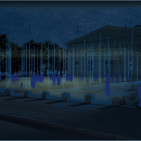 Installation éphémère pour Noël Manege - Saint Petersbourg (RU)