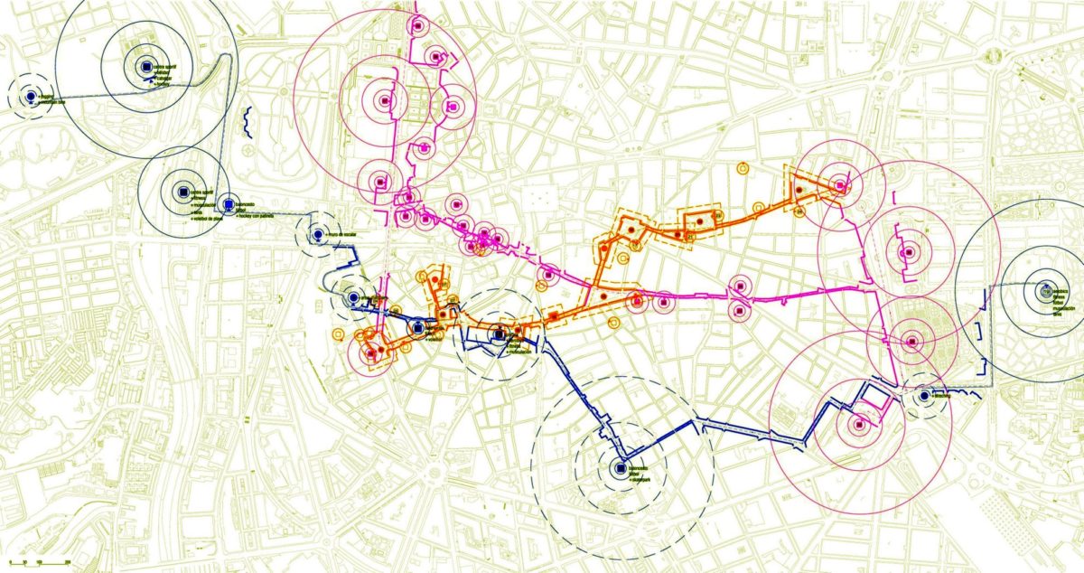 Parcourir la ville de Madrid (ES)
