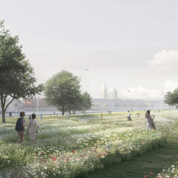 Tuchkov Buyan park competition RU-Saint Petersburg © Praxys