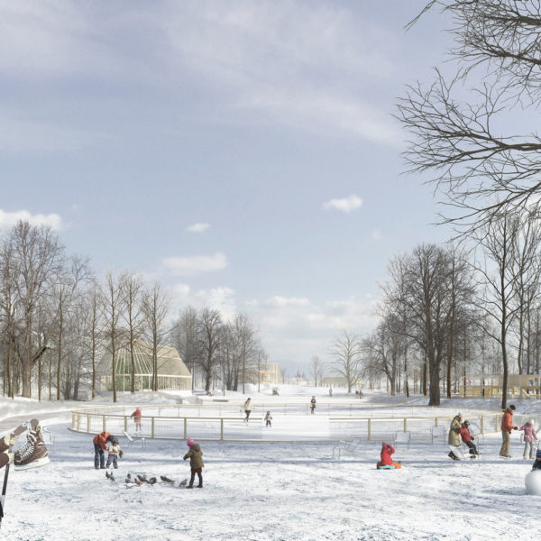 Tuchkov Buyan park competition RU-Saint Petersburg © Praxys