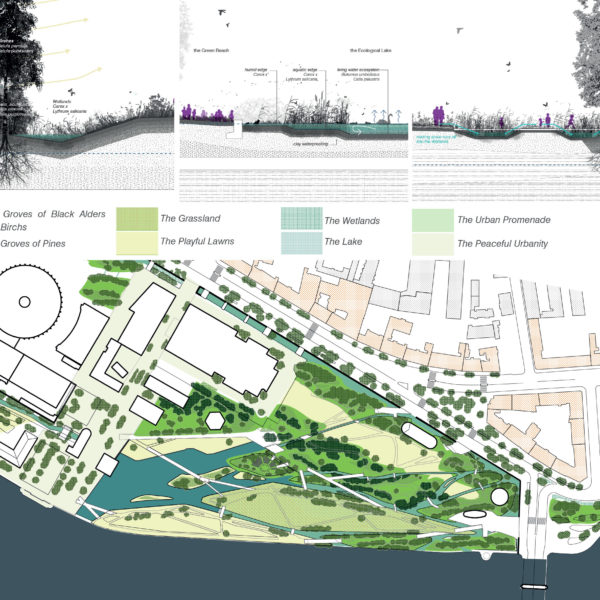 Tuchkov Buyan park competition RU-Saint Petersburg © Praxys