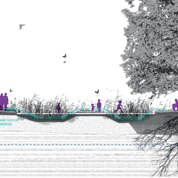 Tuchkov Buyan park competition RU-Saint Petersburg © Praxys