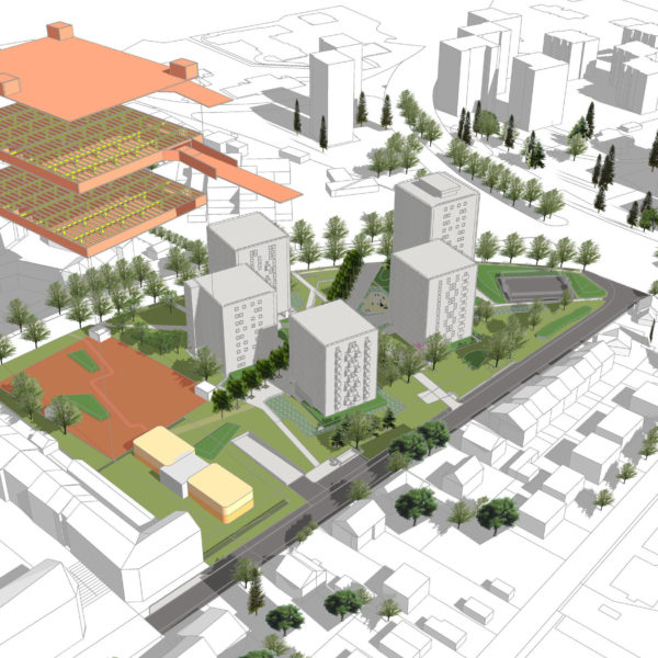 Limeil-Brévannes parking Hêtraie Paris Habitat RETHINK