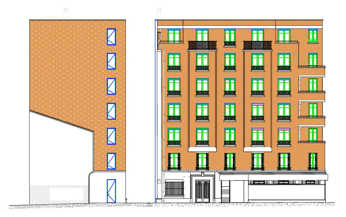 Rue des Amandiers, Paris