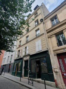 Diagnostic façade immeuble logements sociaux 38 rue Cavé Paris 18e état existant par Rethink
