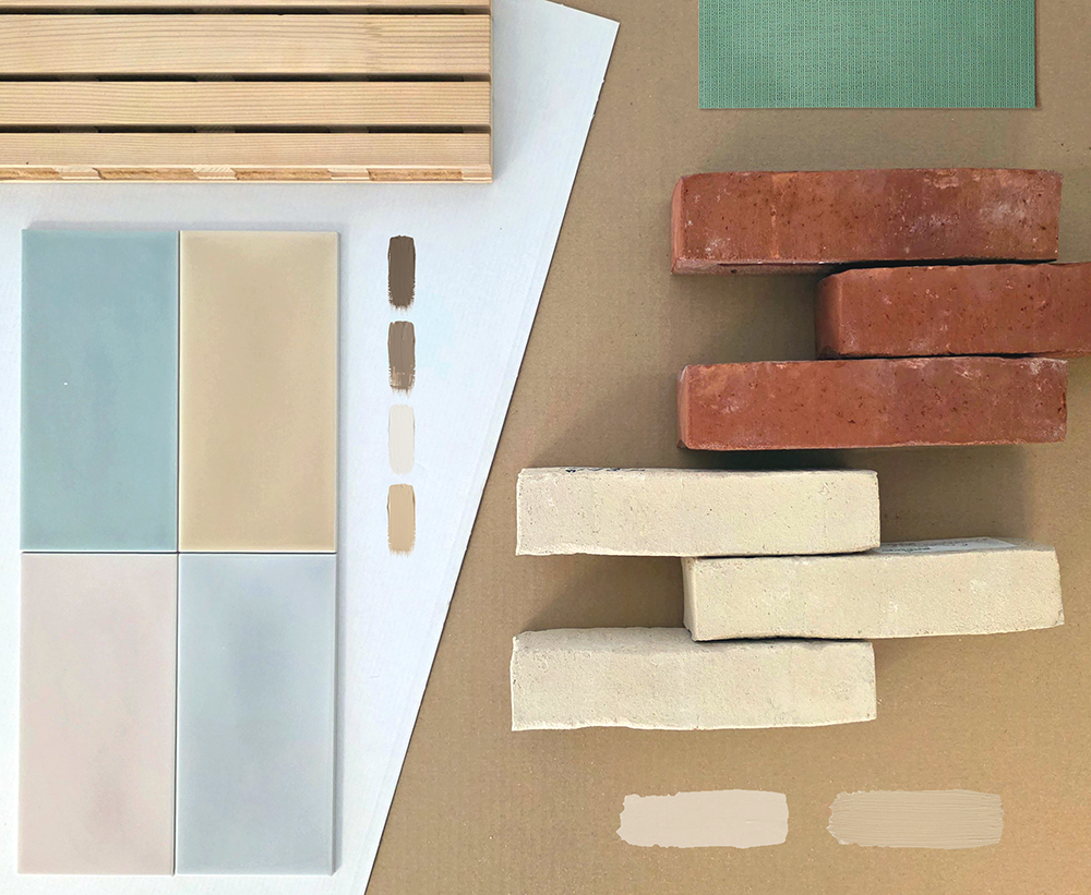 Réhabilitation 75 rue des Amandiers Paris Mood Board par Rethink