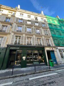 Intérieur logement immeuble 43 rue C. de Rochefoucauld Paris 75009 RIVP SDE cuisine par Rethink