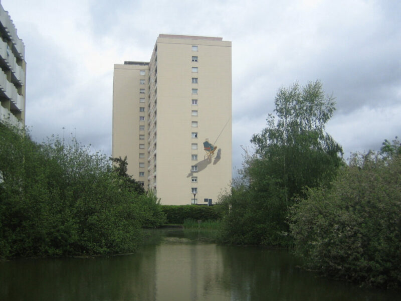 Restructuration rez-de-chaussées résidence La Haie Griselle Boissy-Saint-Léger Paris Habitat par Rethink